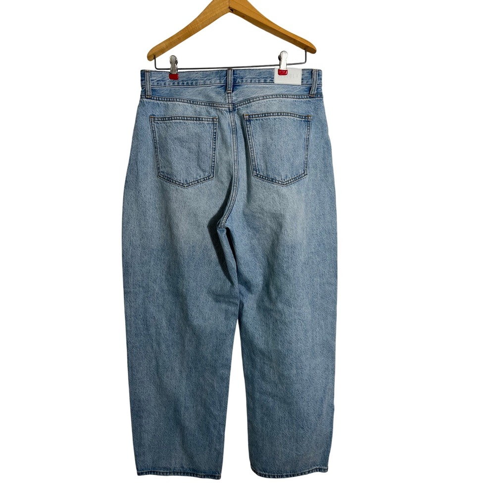 PISTOLA Wes High Rise Barrel Jeans in Waves - Picture 4 of 12